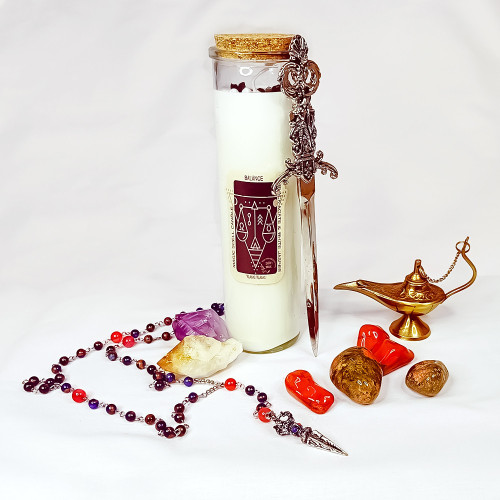 Lumânare de ritual pentru echilibru