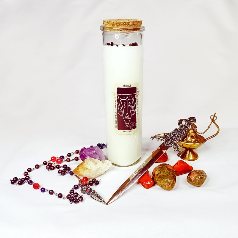 Lumânare de ritual pentru echilibru