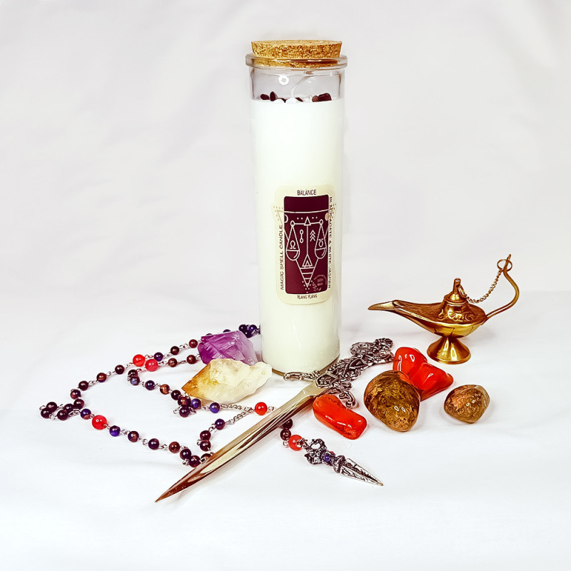 Lumânare de ritual pentru echilibru