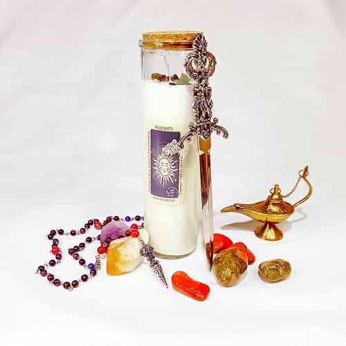 Lumânare de ritual pentru prosperitate 2