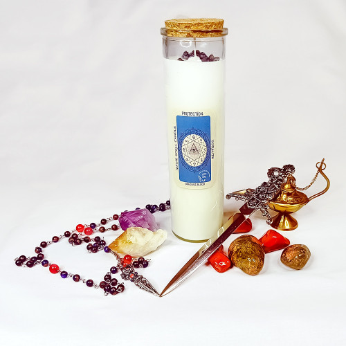 Lumânare de ritual pentru protecție