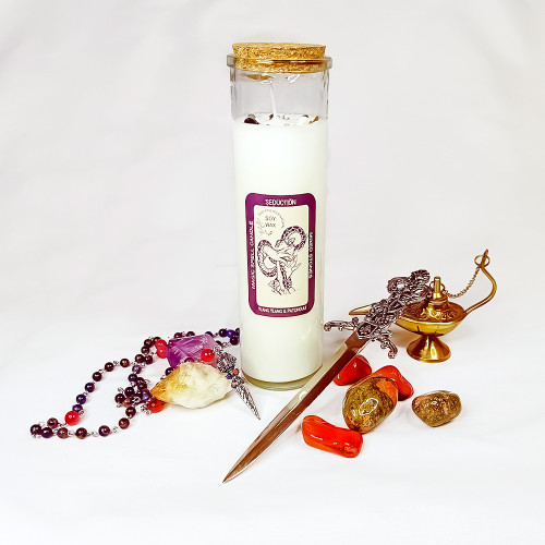 Lumânare de ritual pentru seducere