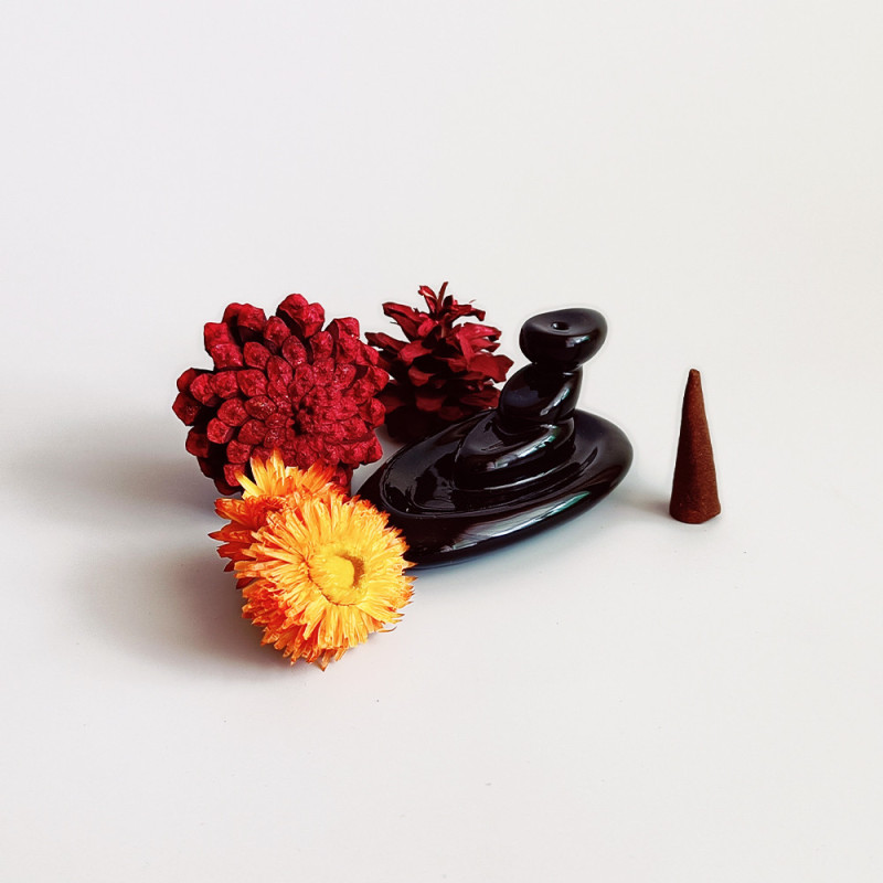 Suport ardere conuri fumigație - Pietre zen