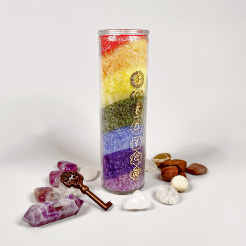 Lumânare 100 ore - 7 chakra