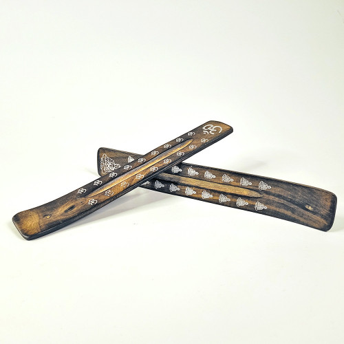 Suport bețișoare parfumate - lemn de mango