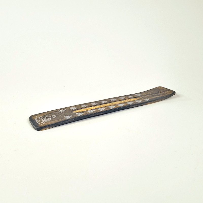 Suport bețișoare parfumate - lemn de mango