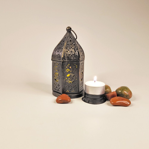 Felinar decor - Luna întreită