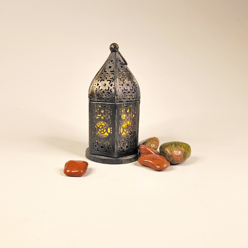 Felinar decor - Luna întreită