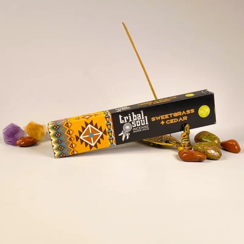 Iarbă Dulce și Cedru - Tribal Soul - Bețișoare parfumate