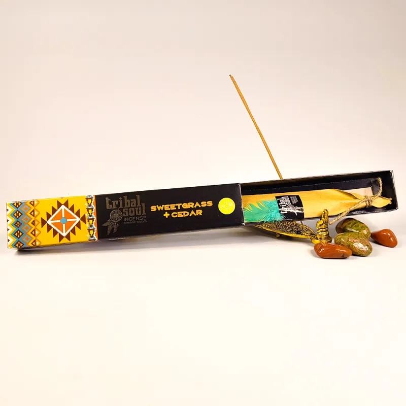 Iarbă Dulce și Cedru - Tribal Soul - Bețișoare parfumate