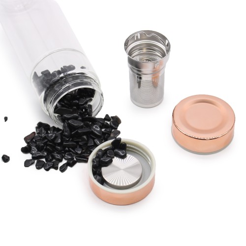 Sticla Magică infuzor - cu cristale de Ametist