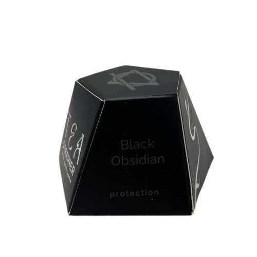 Infuzor de Ceai cu Cristal - Obsidian Negru 2