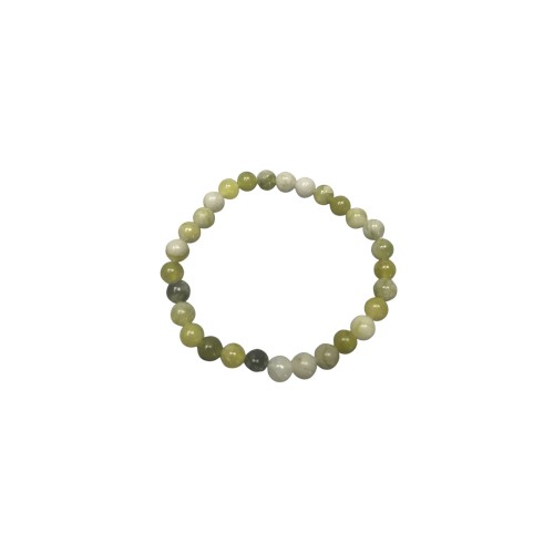 Brățară din Pietre naturale - Jad verde oliv - Vindecare