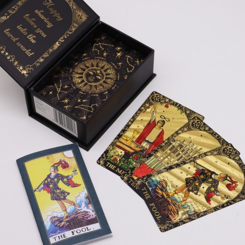 Carduri de Tarot - set auriu - RW 2