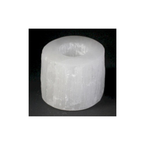 Suport lumânare din Selenit - 8cm