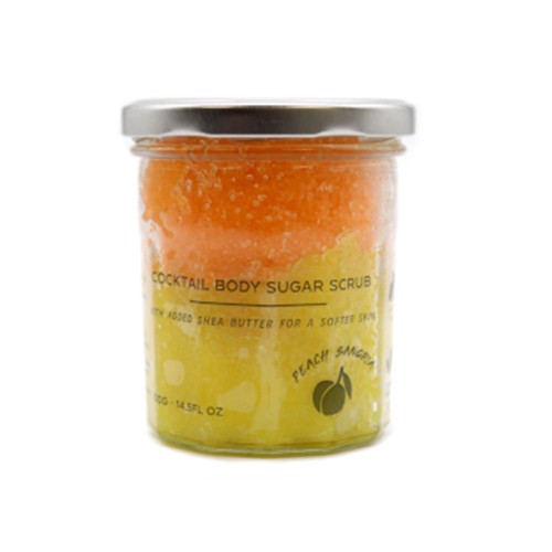 Scrub de Corp Parfumat cu Zahăr - Sangria de Piersici