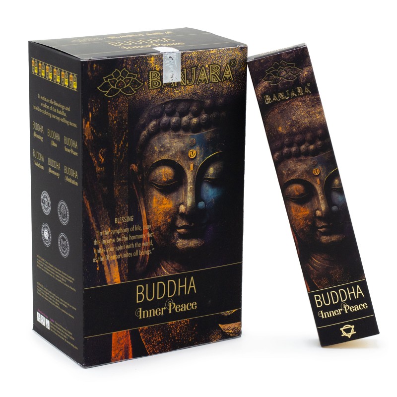 Bețișoare parfumate - Pace interioară și echilibru - Banjara Buddha