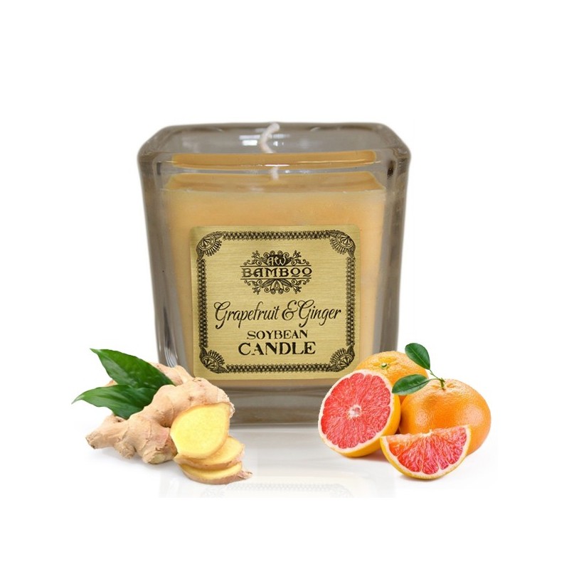 Lumânare parfumată - Grapefruit și Ghimbir