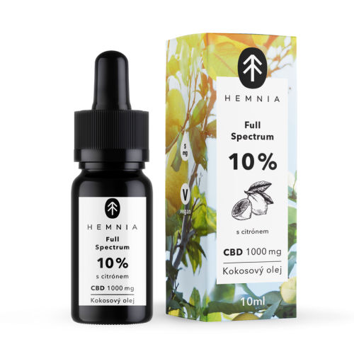 Hemnia Ulei CBD - 10% Lemon