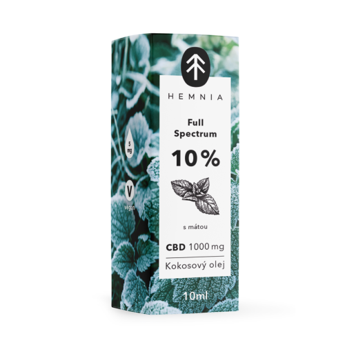 Hemnia Ulei CBD - 10% Mentă 2