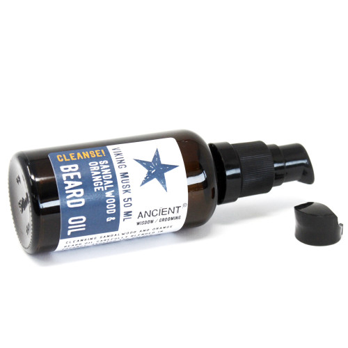 Ulei pentru Barbă -  Viking Musk - Curățare!