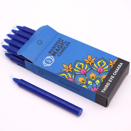 Lumânări Magice Ezoterice - Albastru închis 2