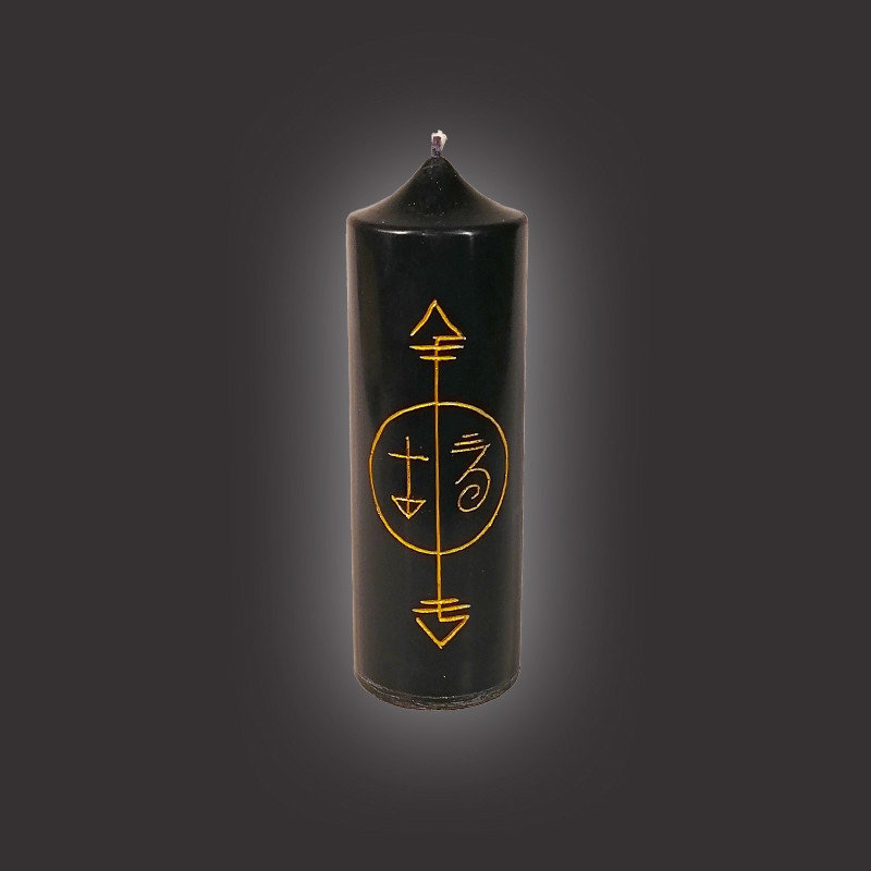 Lumânare dedicată pentru Ritualuri de Protecție