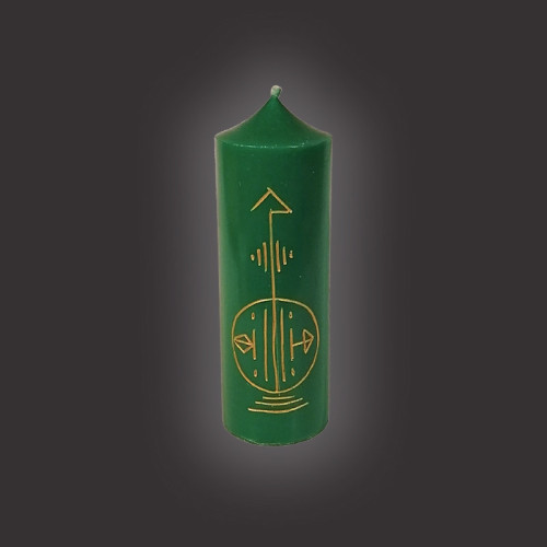 Lumânare pentru ritual de prosperitate