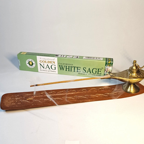 Bețișoare Parfumate Golden Nag - Salvie Albă