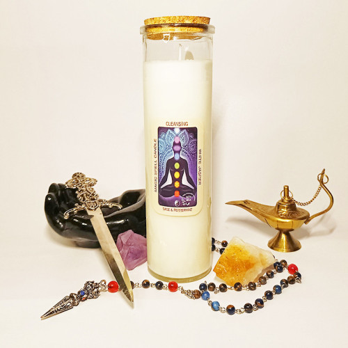 Lumânare de ritual pentru curățare energii malefice 2