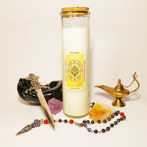 Lumânare de ritual pentru atragerea fericirii 2