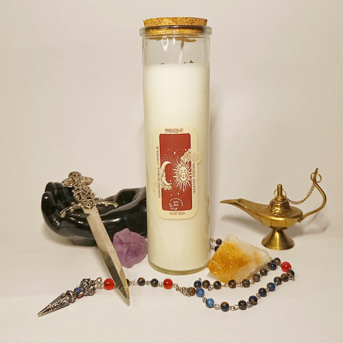 Lumânare de ritual pentru atragerea prieteniei