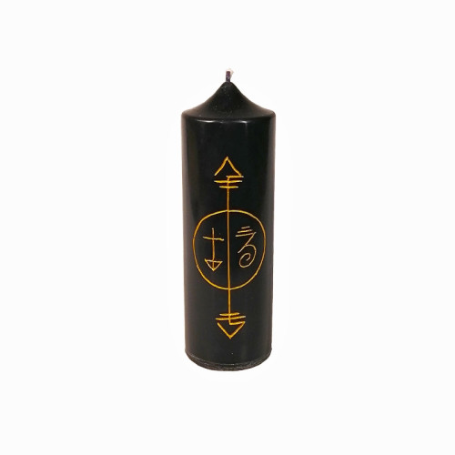 Lumânare dedicată pentru Ritualuri de Protecție