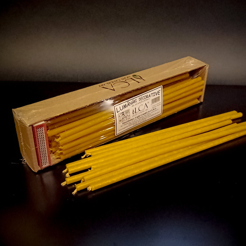 35 Lumânări subțiri ritual / decor